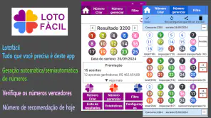 Lotofácil (Gerador de números) screenshot