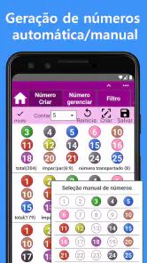 Lotofácil (Gerador de números) screenshot