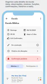 LouveApp - Ministérios screenshot