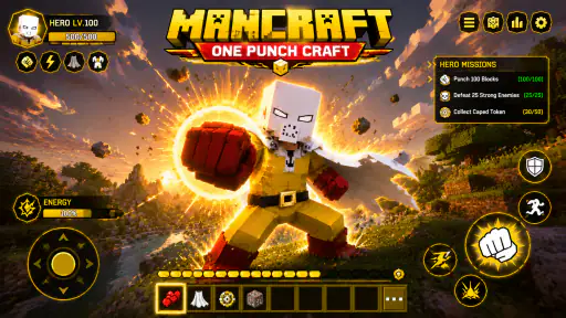 MANCRAFT : One Punch Crafting 1