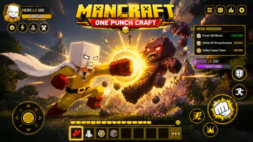 MANCRAFT : One Punch Crafting 3