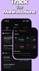 Manifested: Afirmações screenshot