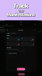 Manifested: Afirmações screenshot