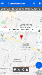 Mapa de Coordenadas GPS screenshot