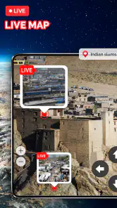 Mapa de Satélite Earth ao vivo screenshot