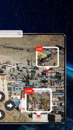 Mapa de Satélite Earth ao vivo 6