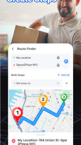 Mapa GPS: planejador de rotas screenshot