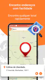 Mapas de localização ao vivo 3