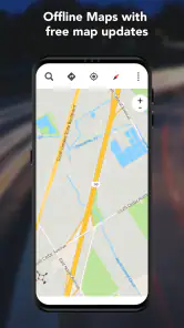 Mapas e navegação GPS off-line screenshot