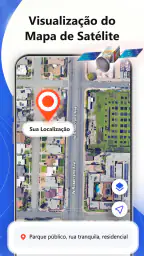 Mapas GPS: vista de satélite 6