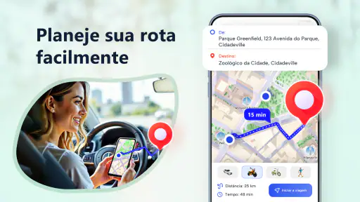 Mapas GPS: vista de satélite 7