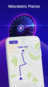 Mapas offline, GPS,velocímetro screenshot