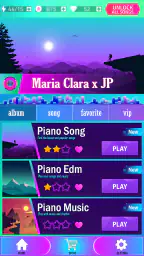 Maria Clara e JP Tiles Game 1