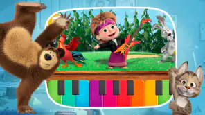 Masha e o Urso. Jogo Educativo screenshot