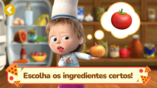 Masha e o Urso: Jogos de Pizza 2
