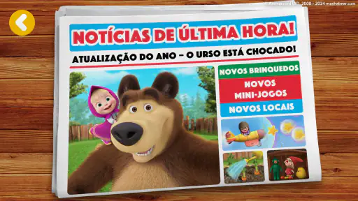 Masha e o Urso: Jogos Infantis 1