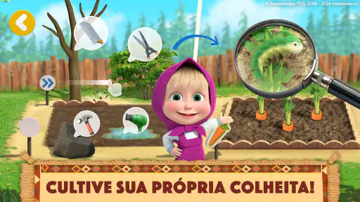 Masha e o Urso: Jogos Infantis 8
