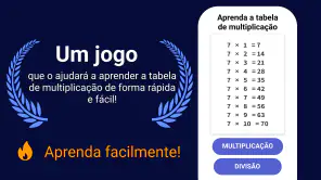 Matematica atividade: tabuada screenshot