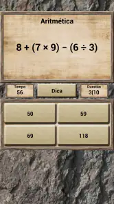 Matemática - jogo de teste screenshot