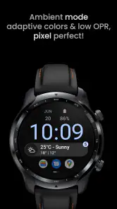 Material 3: Watch face screenshot