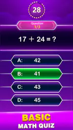 Math Trivia - Quiz Puzzle Game 6