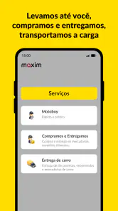 maxim — viagens & entregas screenshot