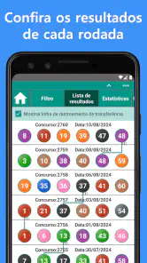 MEGA-SENA (Gerador de números) screenshot