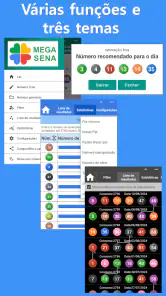 MEGA-SENA (Gerador de números) screenshot