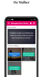 Mensagem Para o Dia Da Mulher screenshot