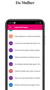 Mensagem Para o Dia Da Mulher screenshot