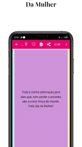 Mensagem Para o Dia Da Mulher screenshot