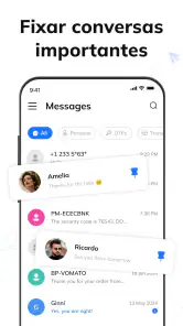 Mensagens: SMS, App para Casa screenshot