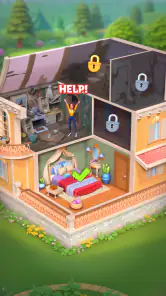 Merge Hotel Empire: Decoração screenshot