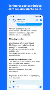 Messenger screenshot