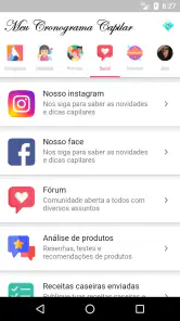 Meu Cronograma Capilar screenshot
