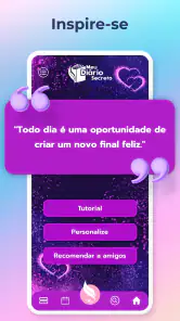 Meu Diário com Senha de Dedo screenshot