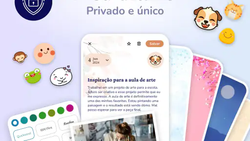 Meu Diário: Diário Privado 1