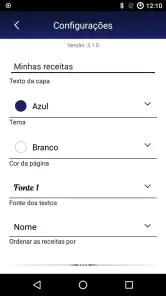 Meu livro de receitas screenshot