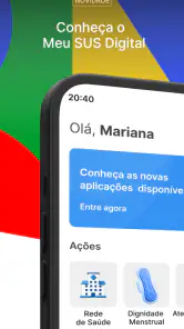 Meu SUS Digital screenshot