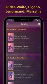 Meu Tarot screenshot