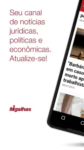 Migalhas screenshot