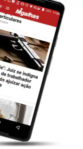 Migalhas screenshot