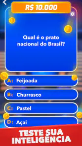 Milionário - Quiz Brasileiro screenshot