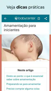 Minha gravidez e meu bebê hoje screenshot