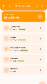Minhas Contas screenshot