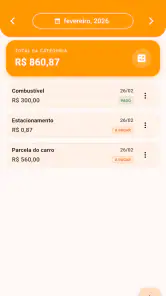 Minhas Contas screenshot