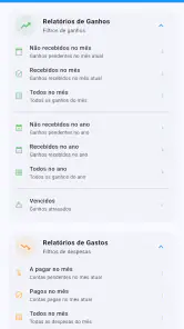 Minhas Contas screenshot