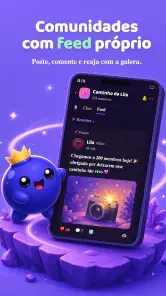 Mirtilu: Comunidade & Batepapo screenshot