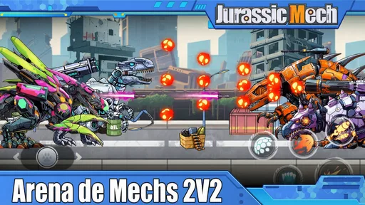 Jurassic Mech: Dinosaur Clash 2