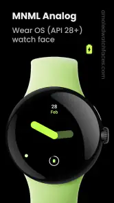 MNML Analog: Watch face screenshot